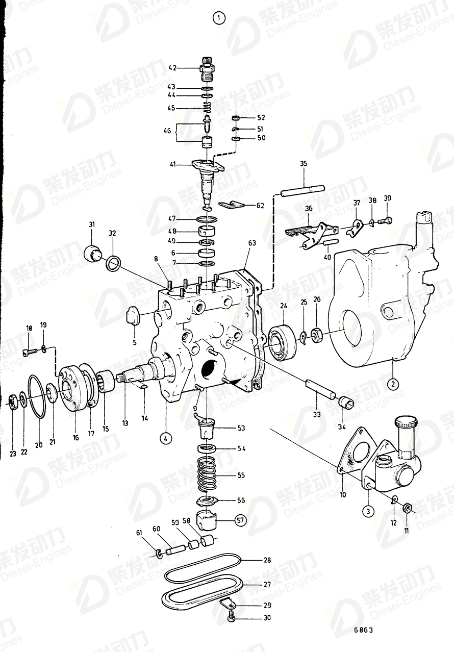 volvo penta Plug 244498 Drawing volvo penta Plug 244498 Drawing